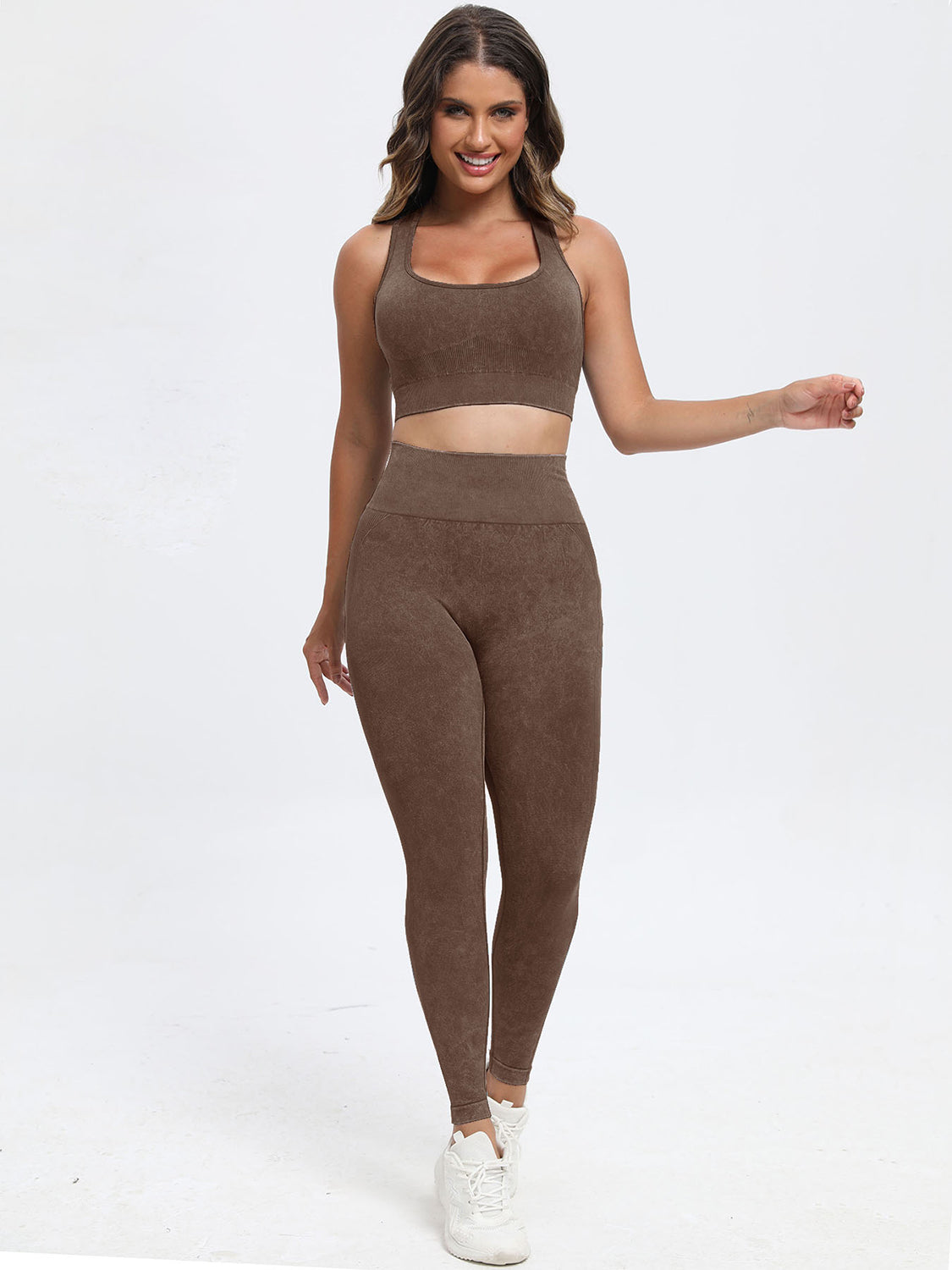 Wide Strap Top and Pants Active Set