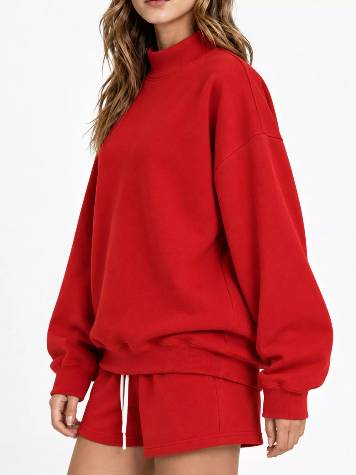 Oversized dropped shoulder sweatshirt, view 24