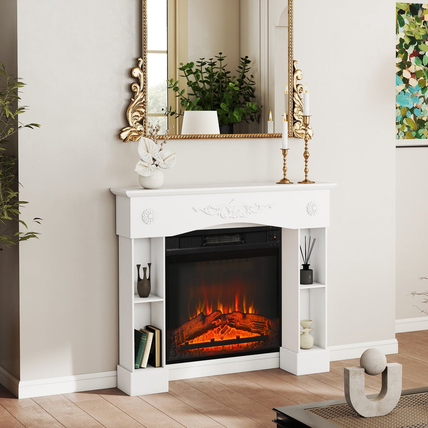 Freestanding Fireplace
