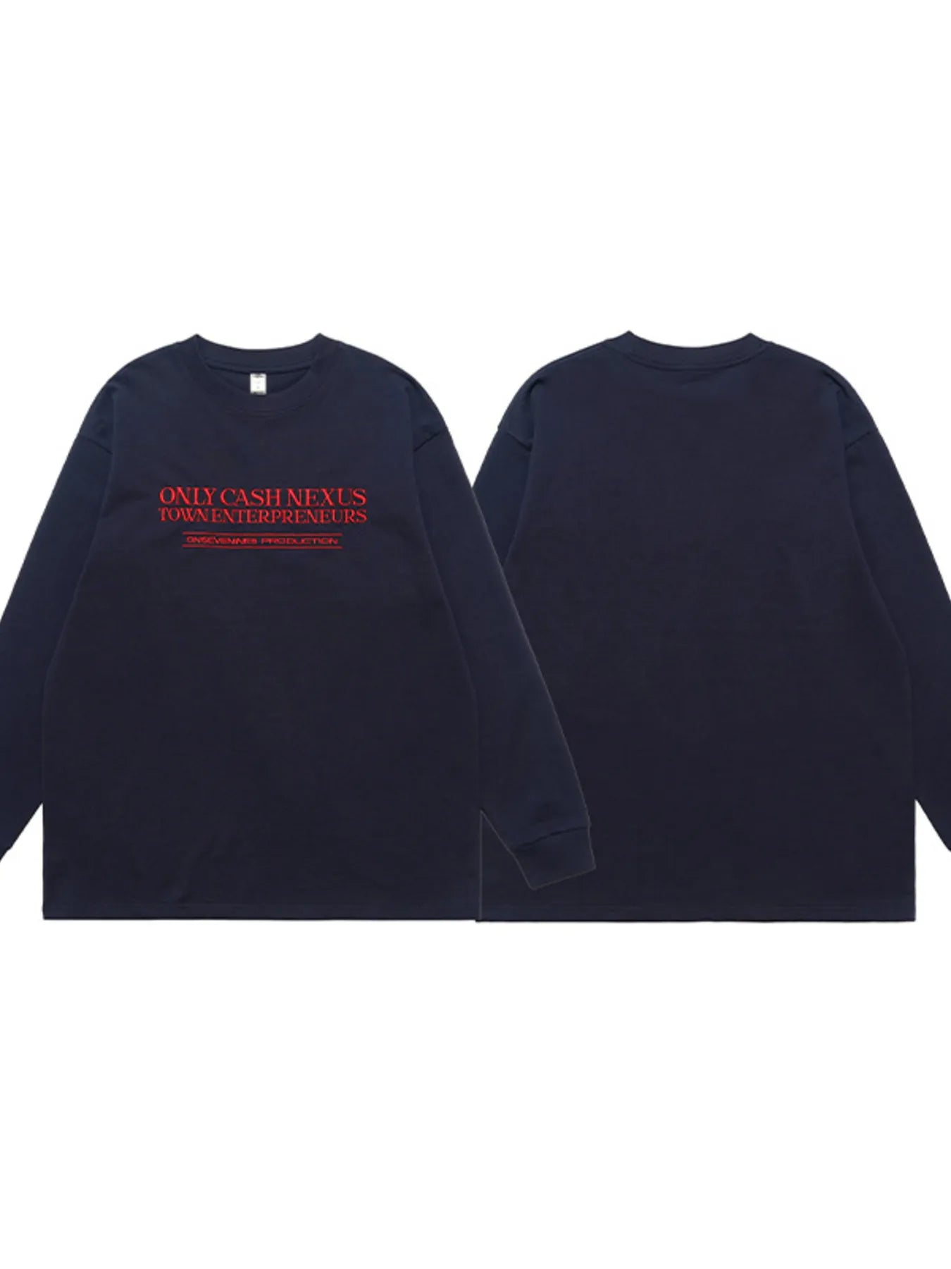 Men's Letter Long Sleeve T-Shirt