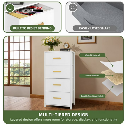 4 Drawers Dresser Organizer