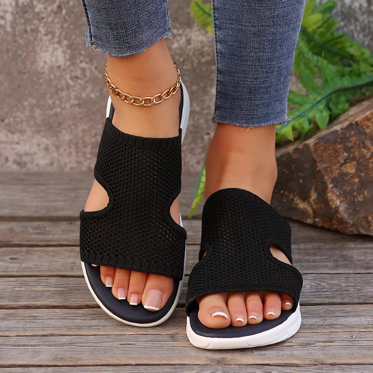 Breathable Open Toe Sandals