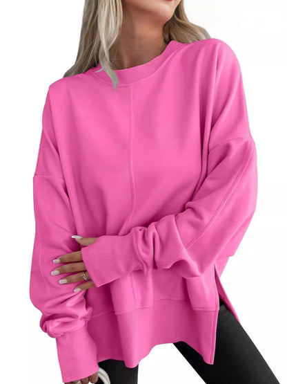 Oversized side-slit sweatshirt, view 31