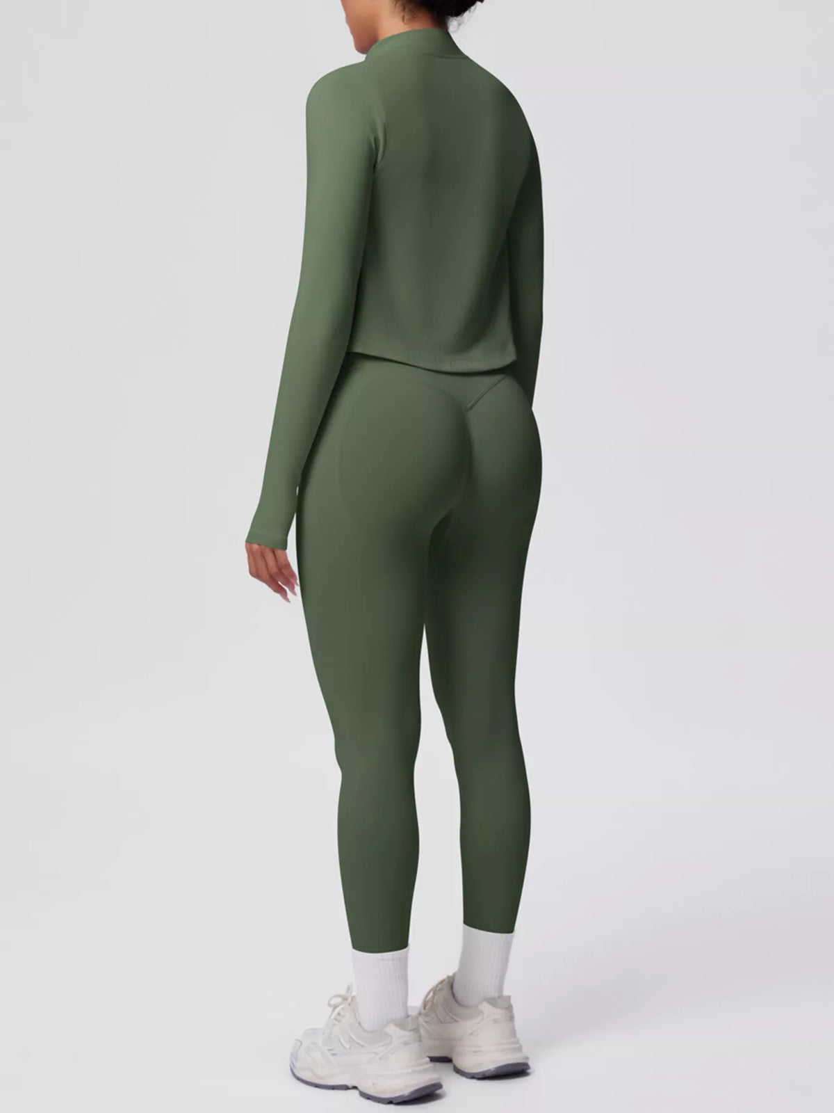 Tank, Zip-Up Jacket & Leggings Set