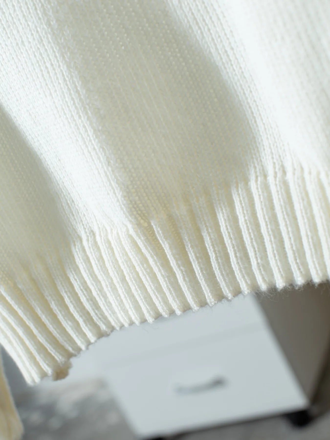 Ribbed Knit Boat Neck Sweater