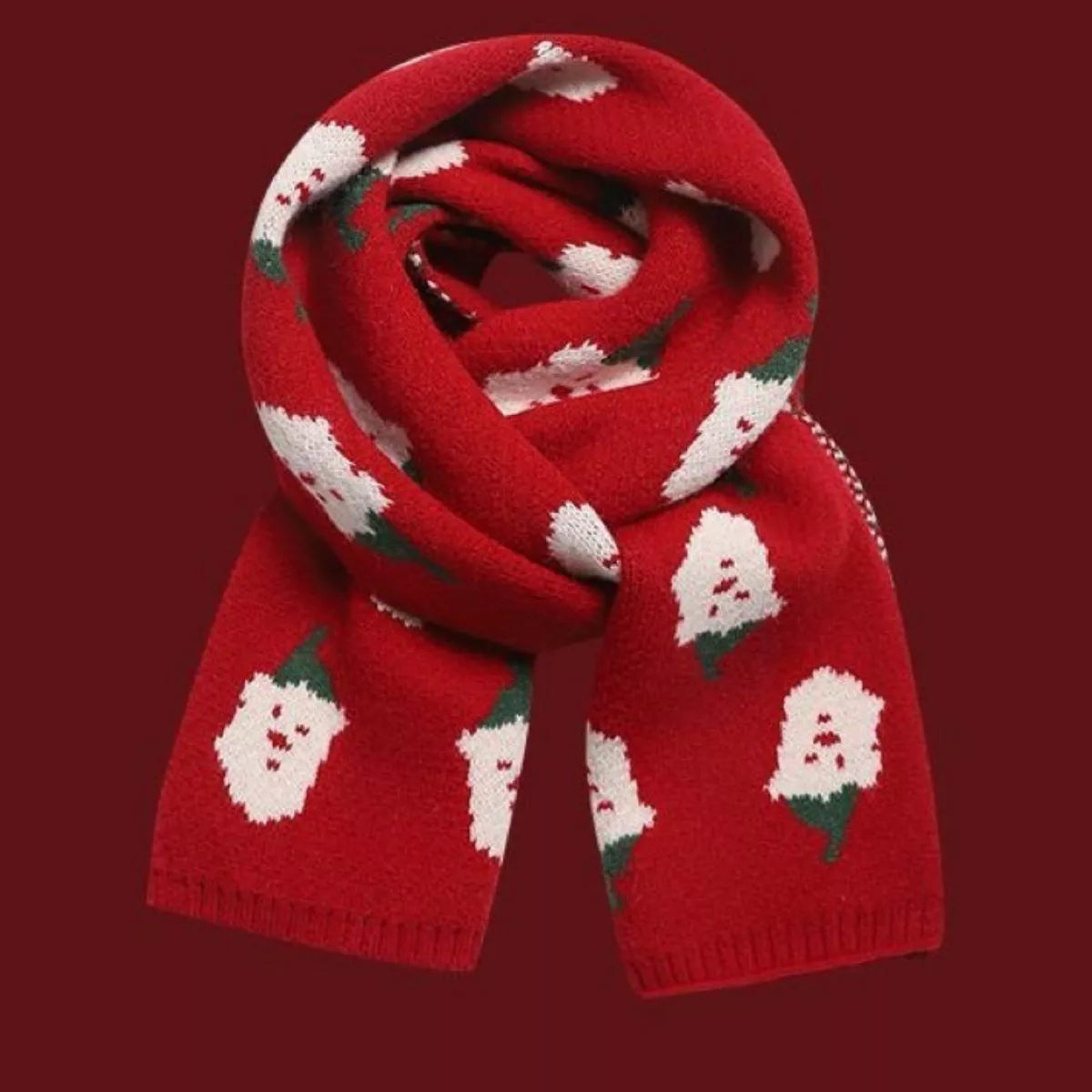 Christmas Knitted Scarf