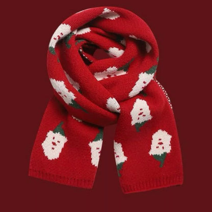 Christmas Knitted Scarf