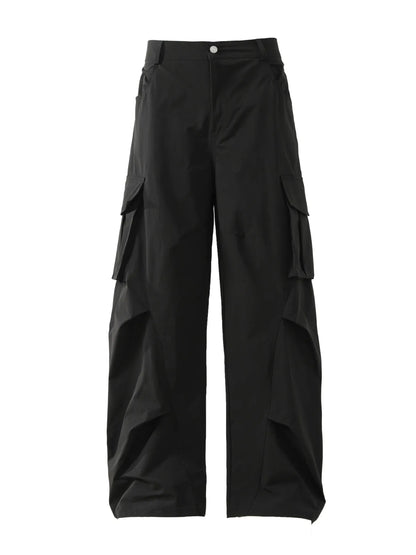 Men's Wide Leg Cargo Pants