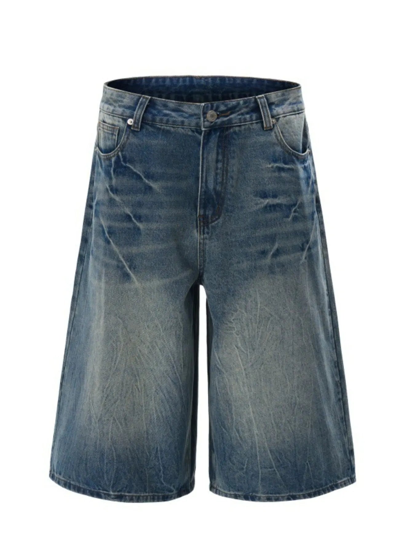 Men's Wash Relaxed Fit Denim Shorts