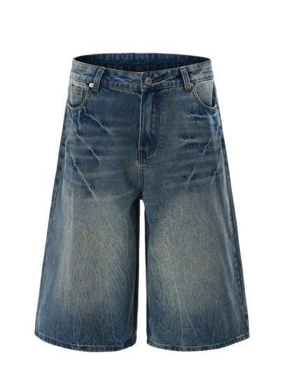 Men's Wash Relaxed Fit Denim Shorts