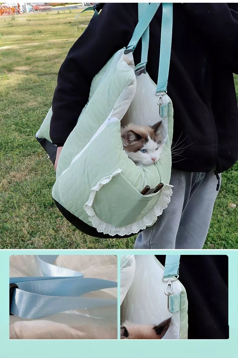 Comfortable & Secure Pet Car Seat Carrier