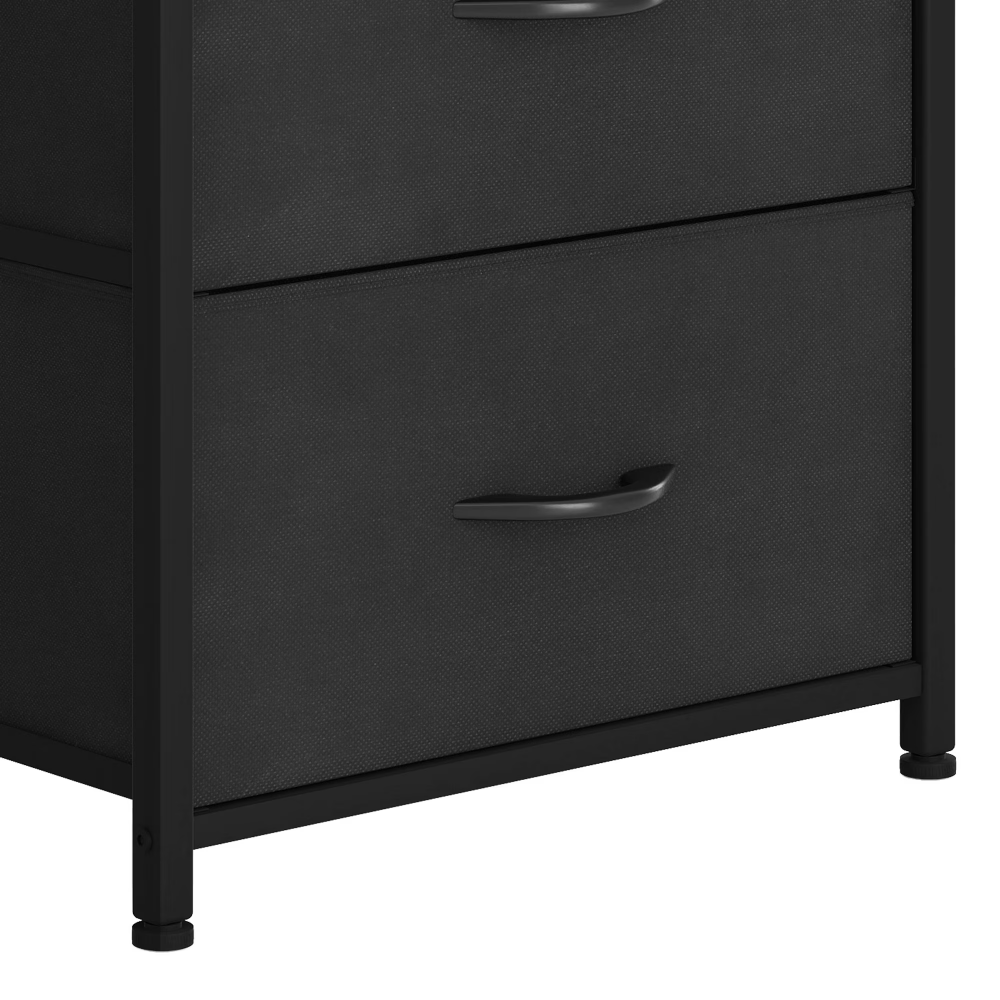 4 Drawer Dresser with Durable Steel Frame & Handles