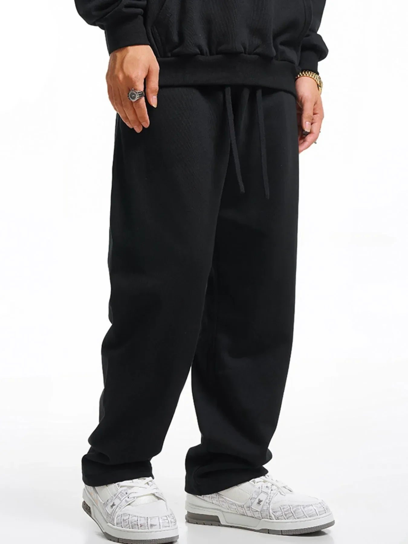 Men's Relaxed Fit Drawstring Sweatpants