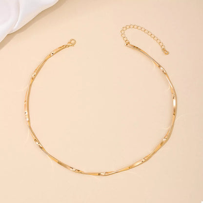 Minimalist 18K Gold-Plated Necklace