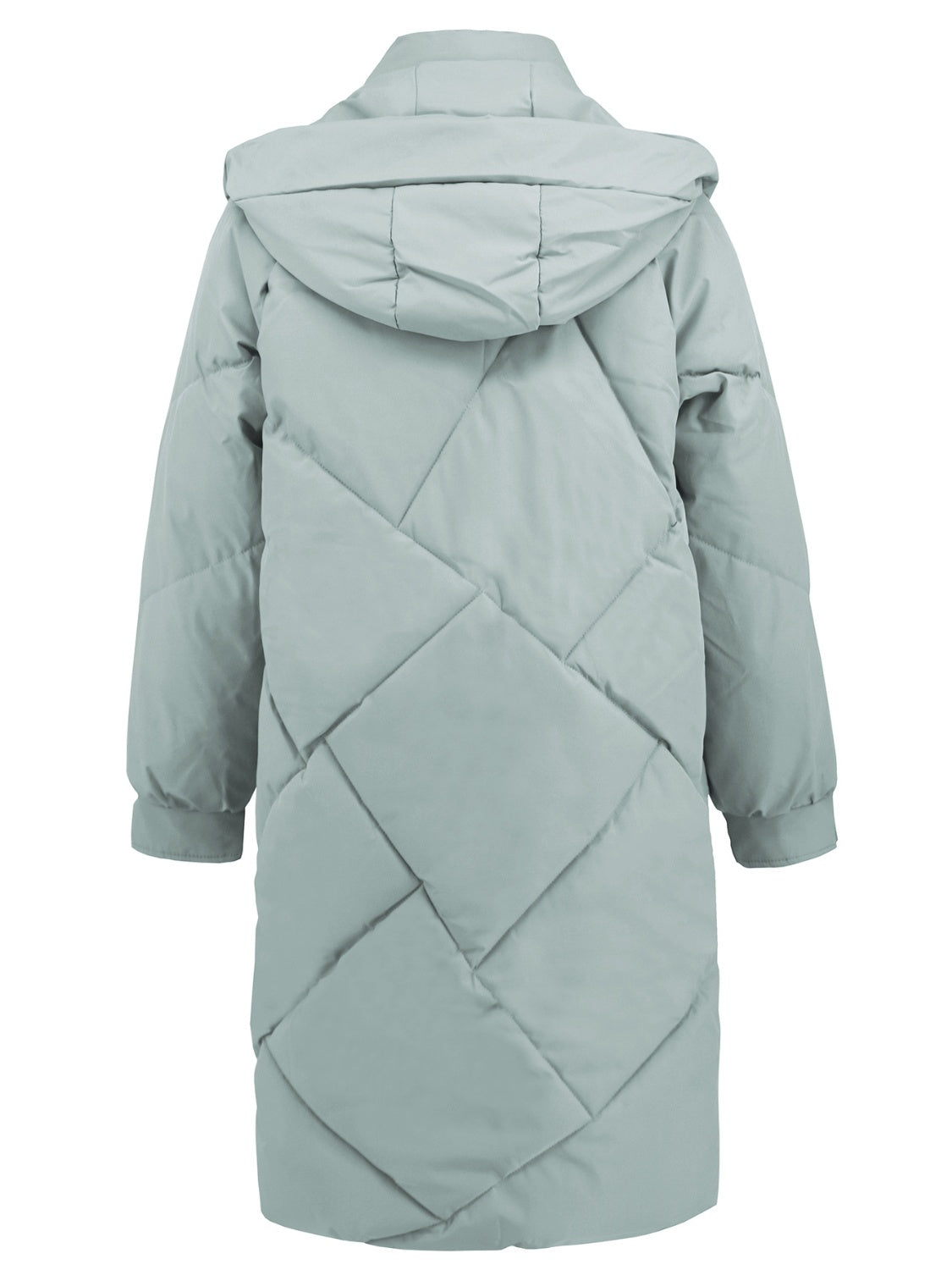 Hooded Winter Coat with Pockets