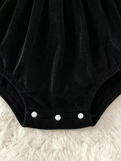 Children's Halloween 'BOO' Ghost Dress and Bow Headband Set