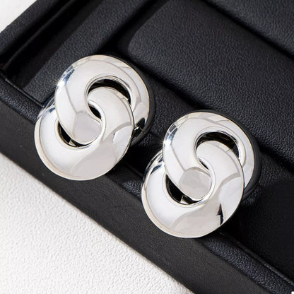 Chunky Knot Stud Earrings