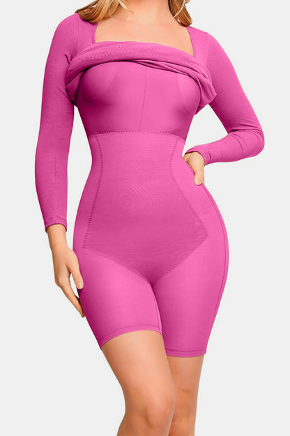 Full Size Built-In Shapewear Dress