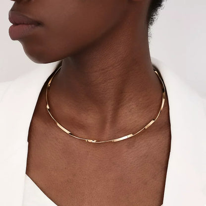 Minimalist 18K Gold-Plated Necklace