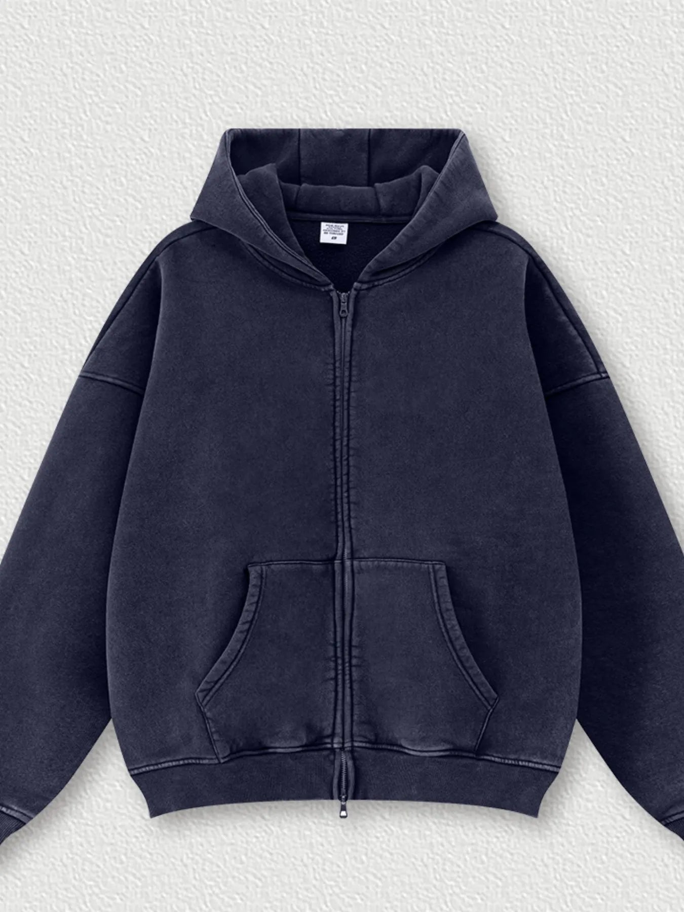 Men's Zip Up Long Sleeve Hoodie