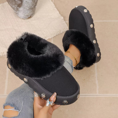 Round Toe Platform Boots