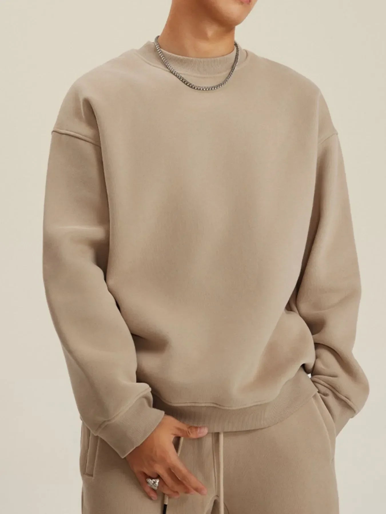 Men's Crew Neck Long Sleeve Sweatshirt