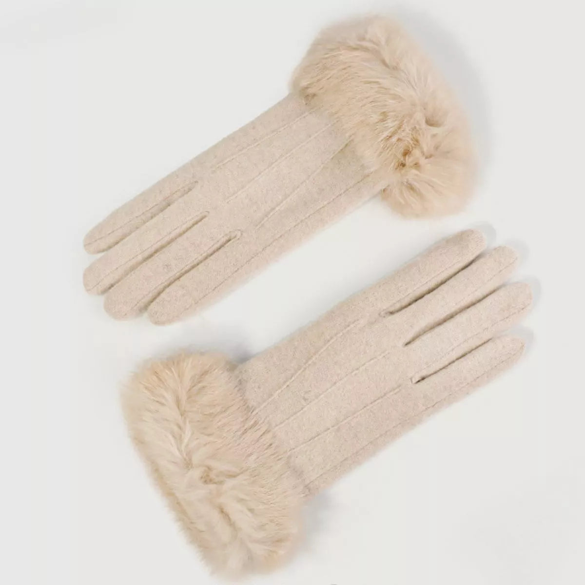Fur Cuff Gloves