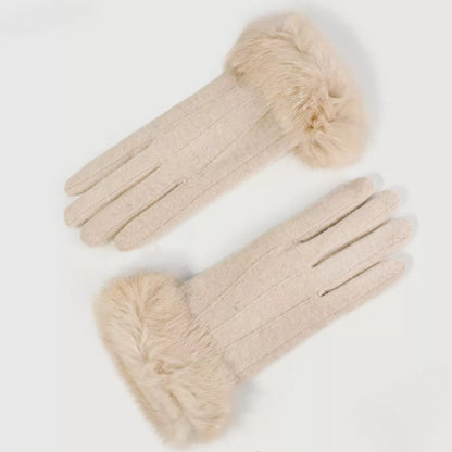 Fur Cuff Gloves