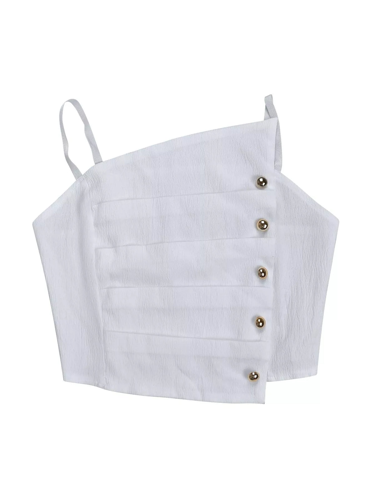 Button-detail cami and pants set, view 10