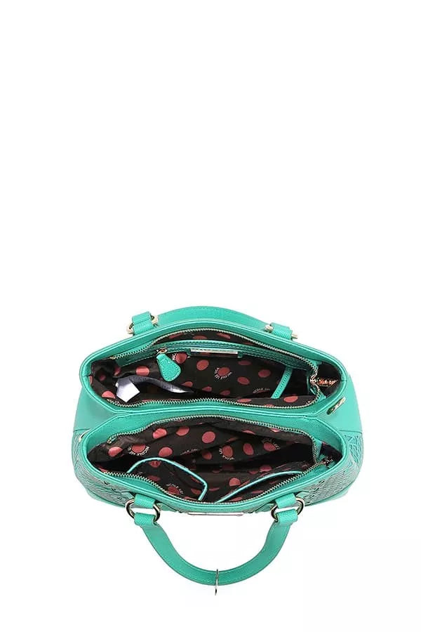 Monogram Pattern Handbag