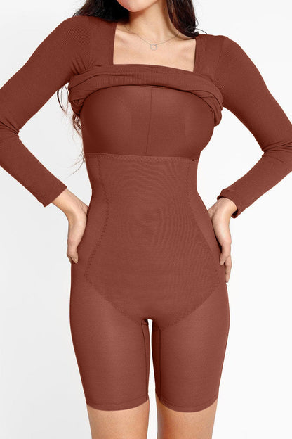Full Size Built-In Shapewear Dress