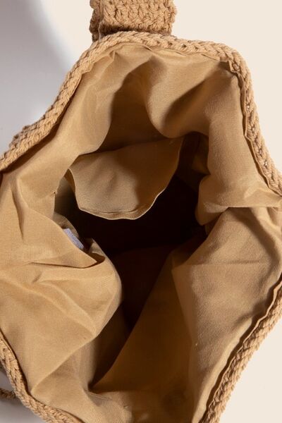 Braided Single Strap Drawstring Bag - MONLANE