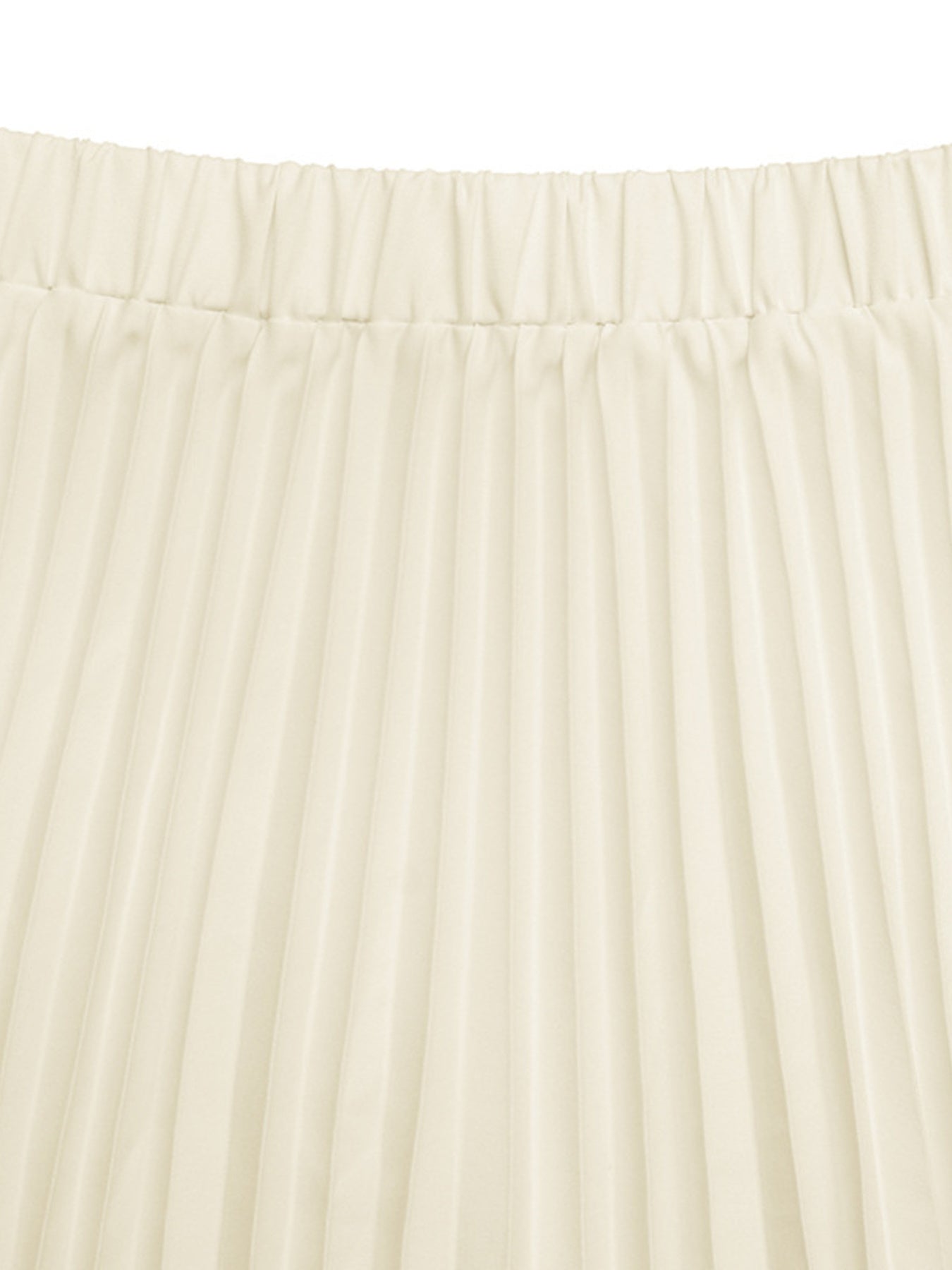 Sleeveless Vest and Pleated Maxi Skirt Set