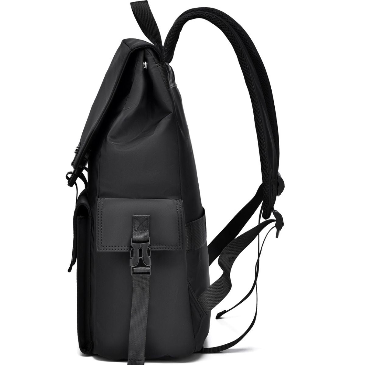 Leather Multi-Pockets Backpack Bag