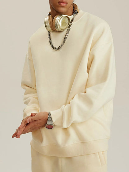 Men's Crew Neck Long Sleeve Sweatshirt