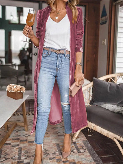 Long Sleeve Longline Cardigan