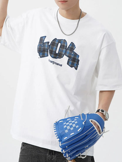 Men's Plus Size Half Sleeve T-Shirt