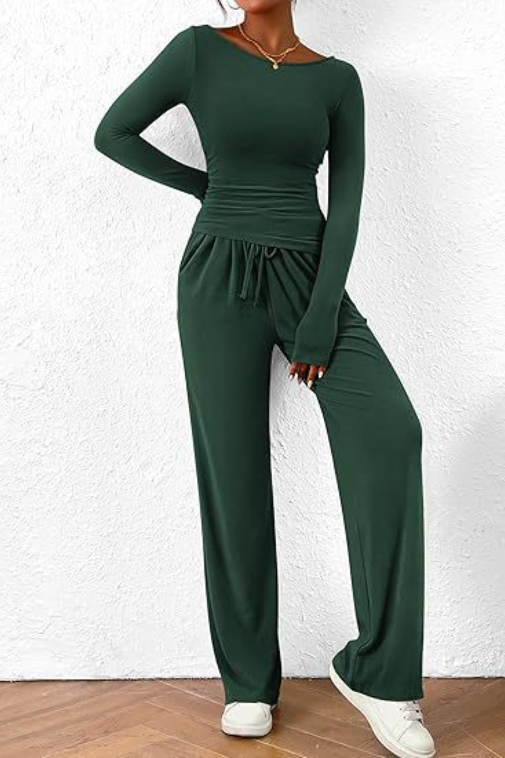 Long Sleeve Top Pants Set