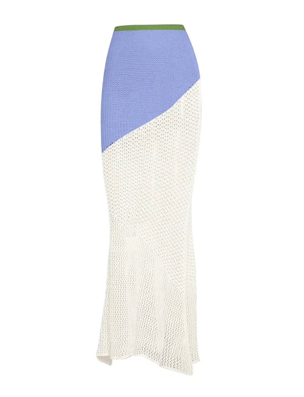 Tied Long Sleeve Top and Skirt Beach Cover-Up Set