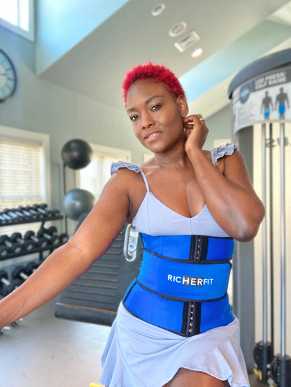 Blue Baddie Waist Trainer