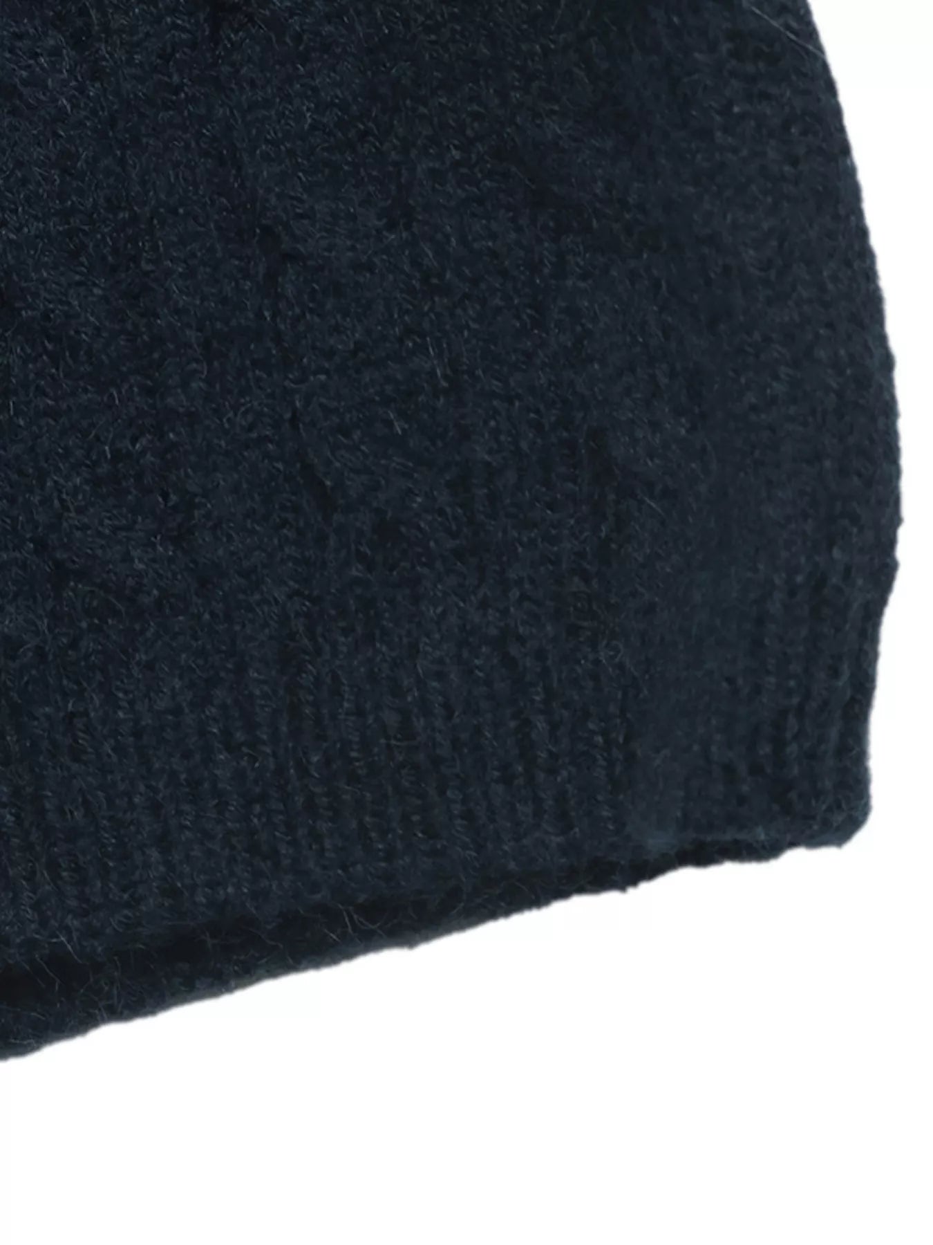Cable Knit Contrast Collar Sweater