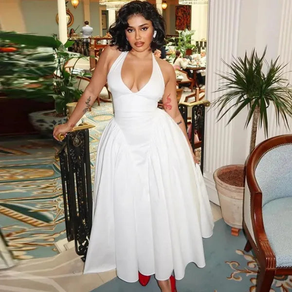 Sophisticated Sleeveless Long Dress