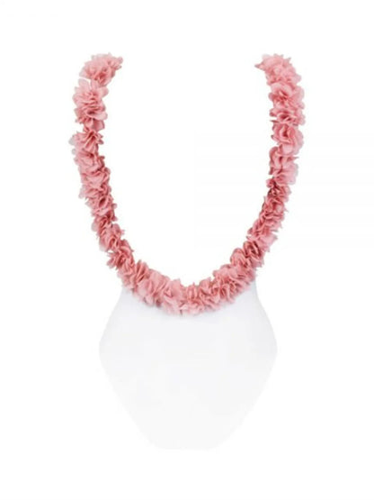 Backless Petal Strap Parent-Child Swimsuit