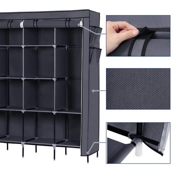 Portable Wardrobe Clothes Storage