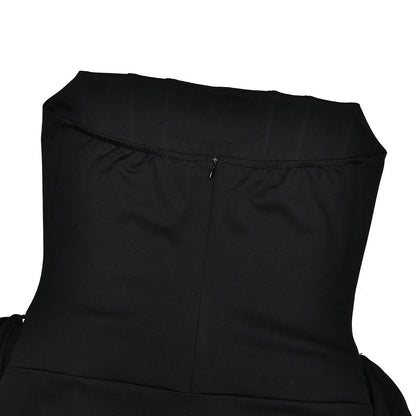 Strapless Backless Dress