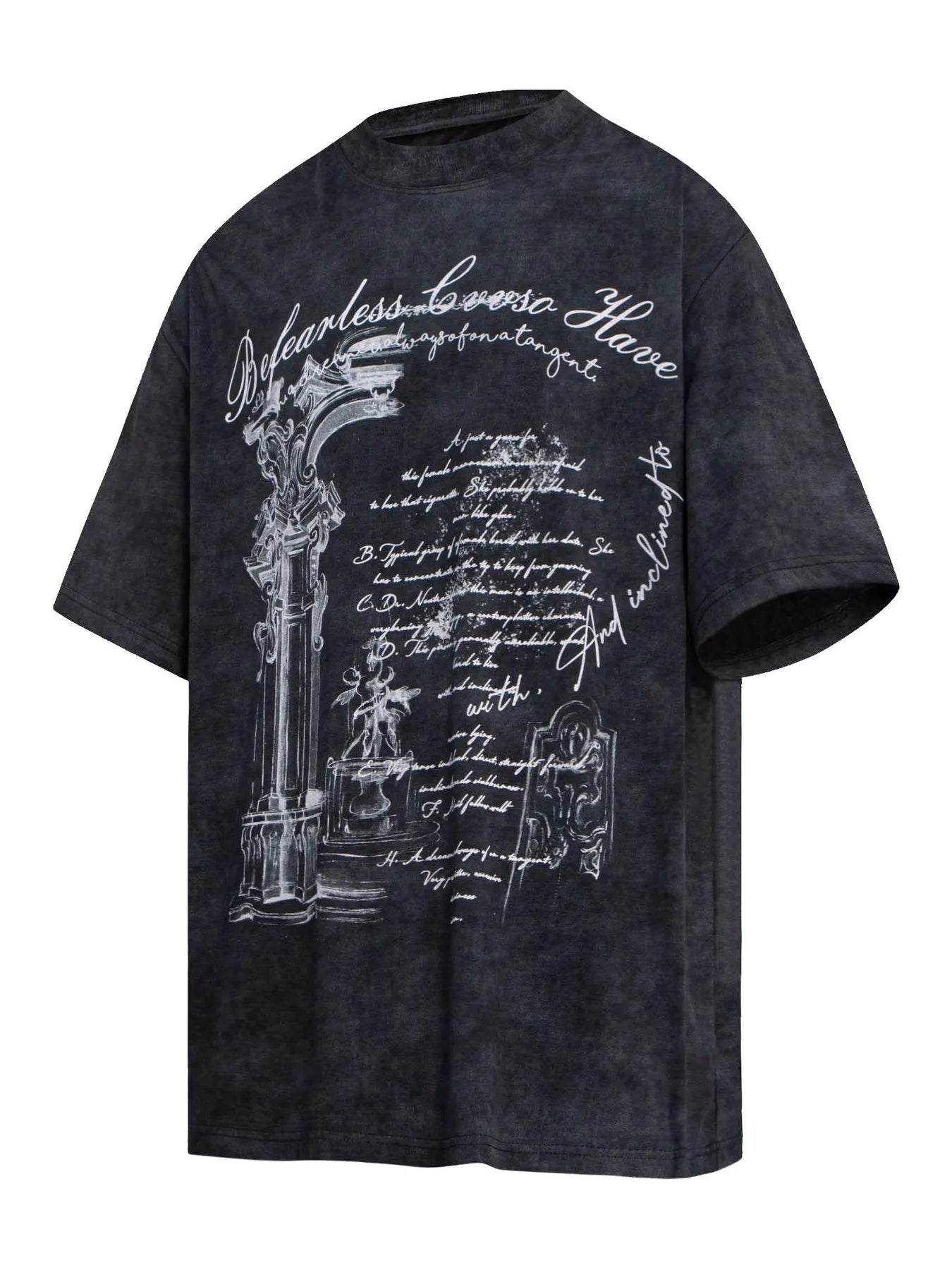 Men's Graphic Round Neck T-Shirt