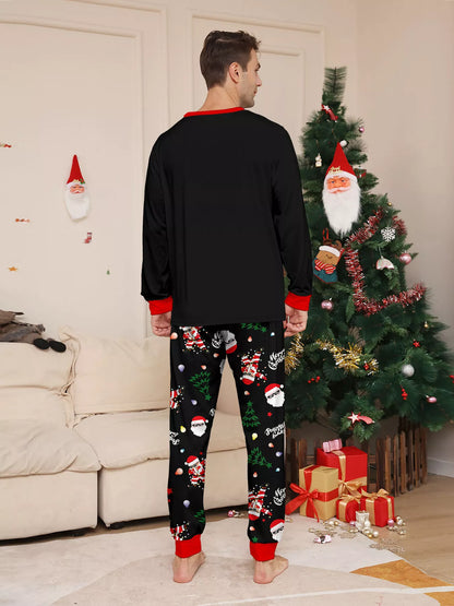 Family Matching Christmas Santa Pajamas Set Plus Size
