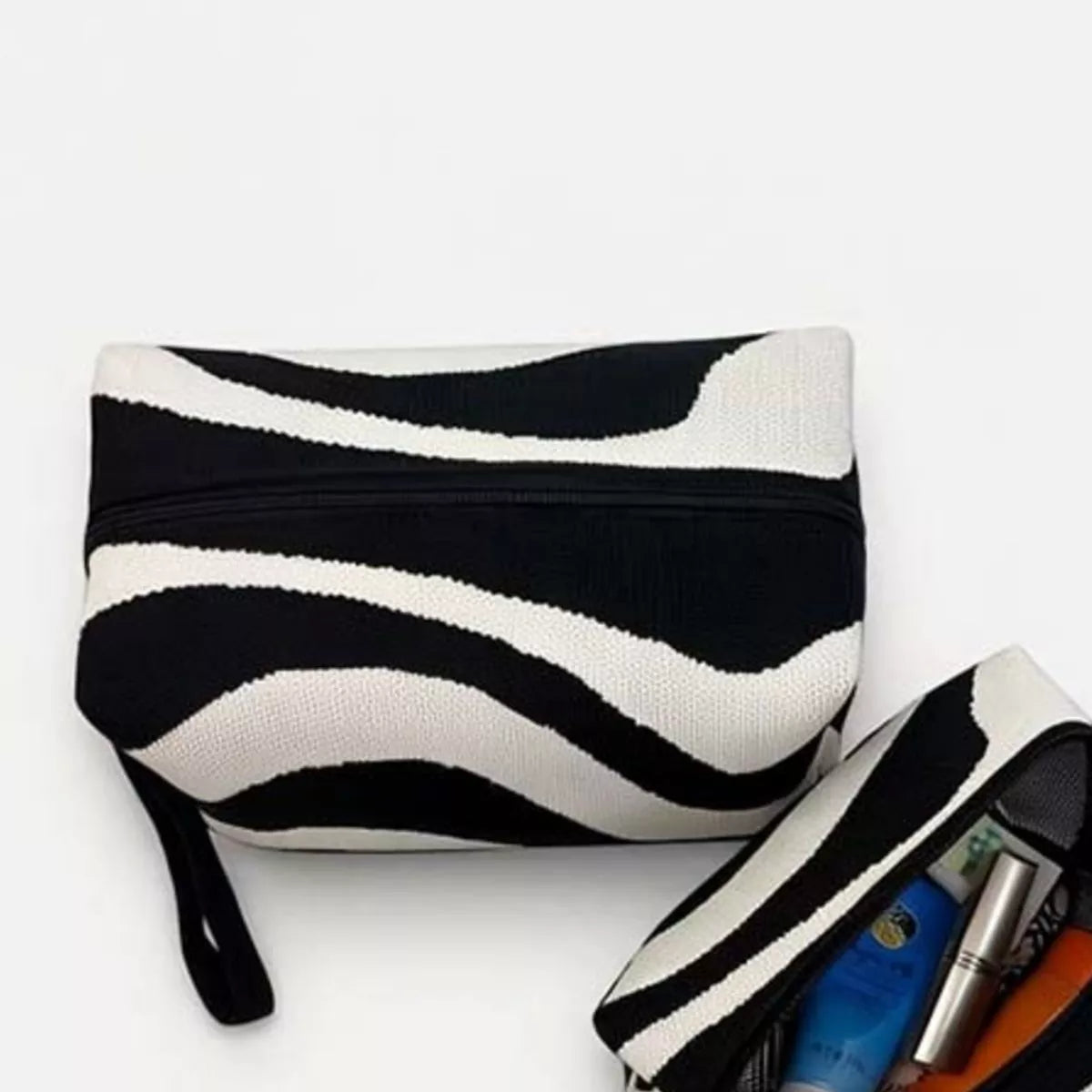 Zebra Print Wristlet