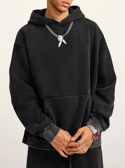 Men's Hoodie with Kangaroo Pocket