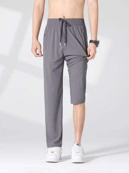 Men's Plus Size Casual Lightweight Quick-Dry Pants